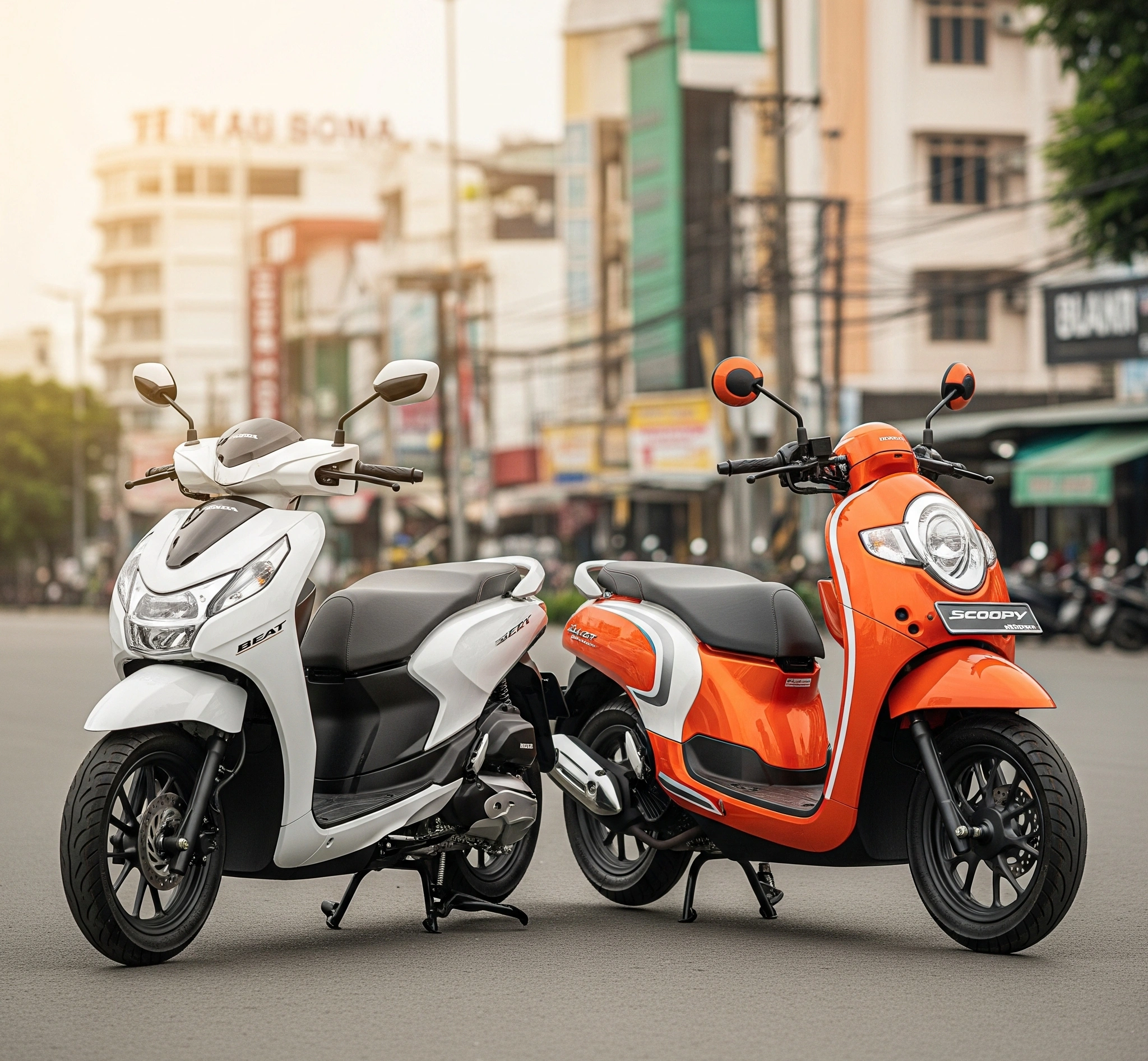 Honda BeAT dan Gambar Honda Scoopy