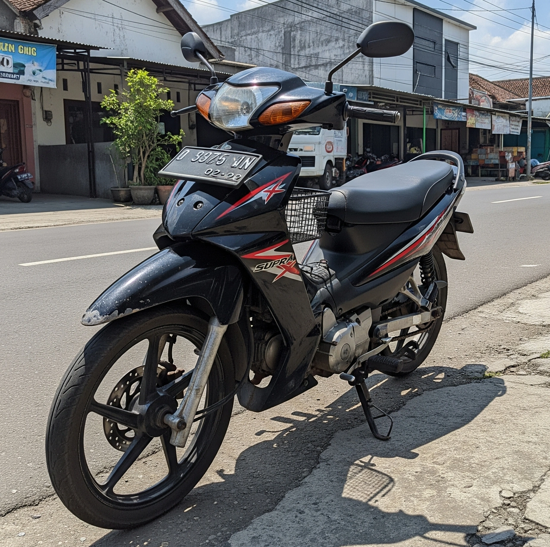 Ilustrasi Supra X 125 bekas di Sleman
