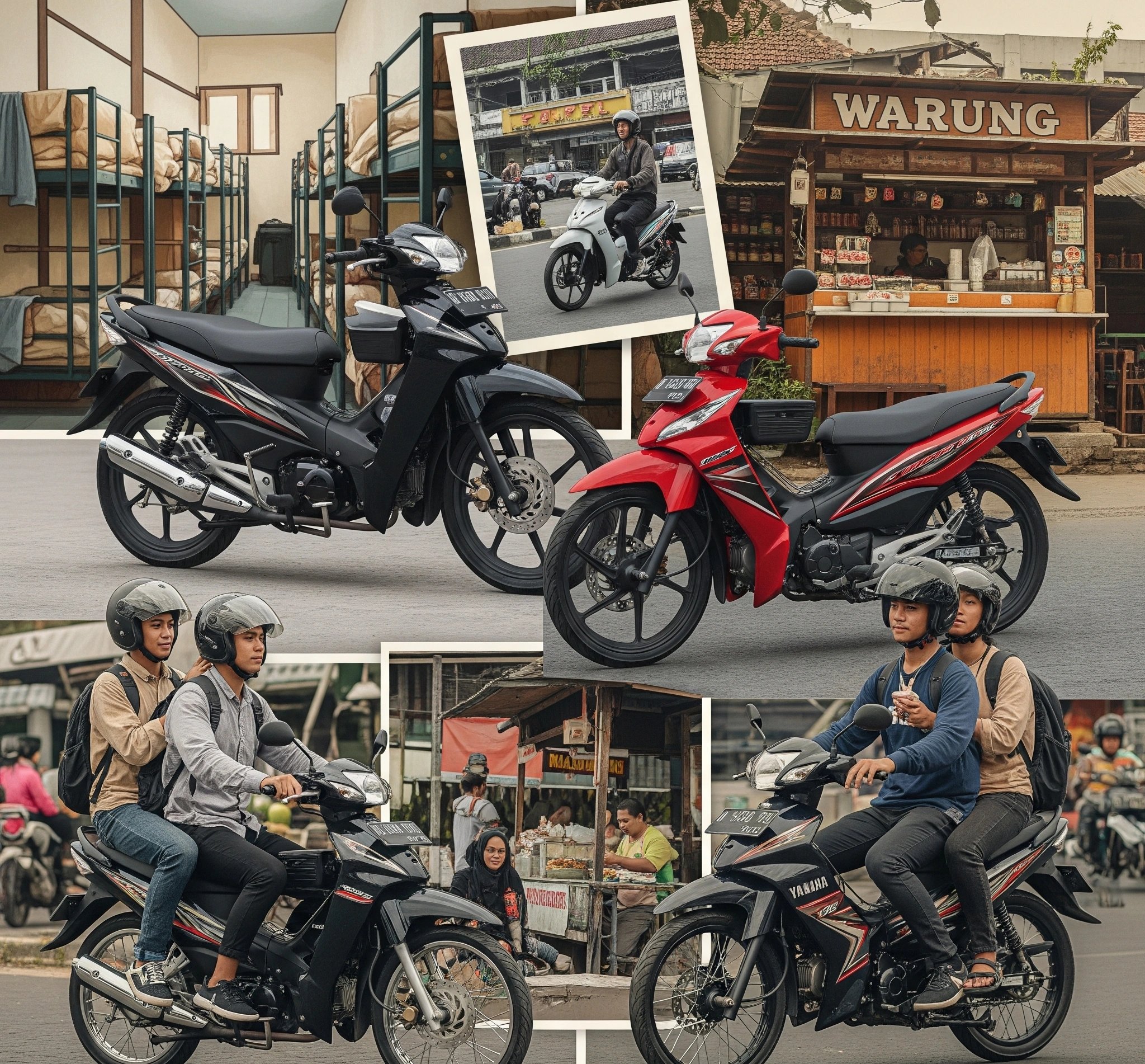 Rekomendasi motor bebek untuk pelajar